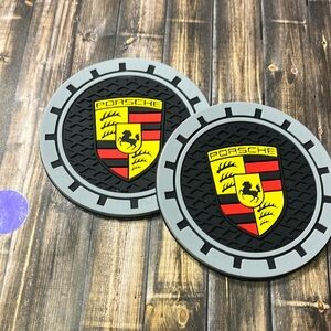5for$10 Set of Inspired Black BMW Vehicle Cup Holden Coaster Car Accessories